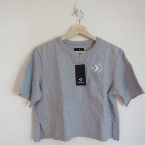 Crop Top Converse Shirt